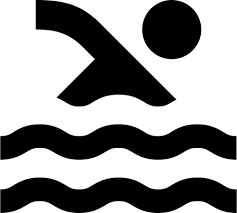 Pool icon silhouette | Public domain vectors